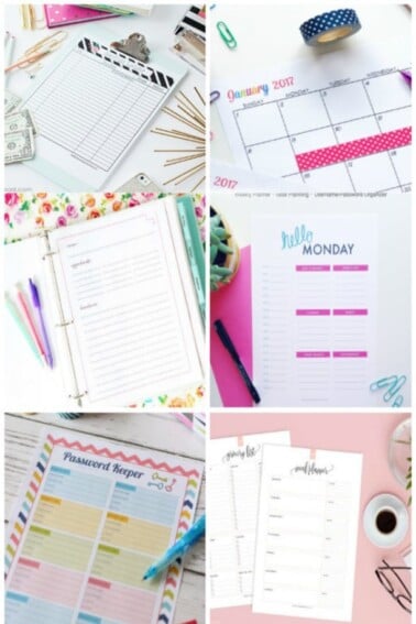 18 Gorgeous Free Printables to Get Your Life Organized in 2023 - Kids Activities Blog
