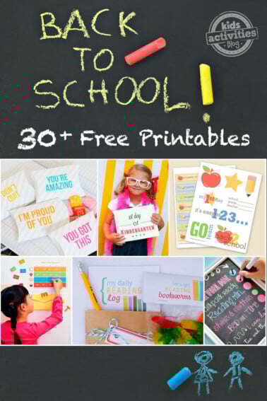 Back To School Free Printables