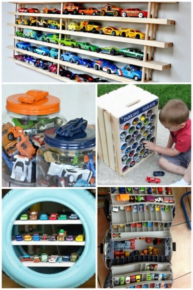 15 Clever Toy Car Storage Ideas