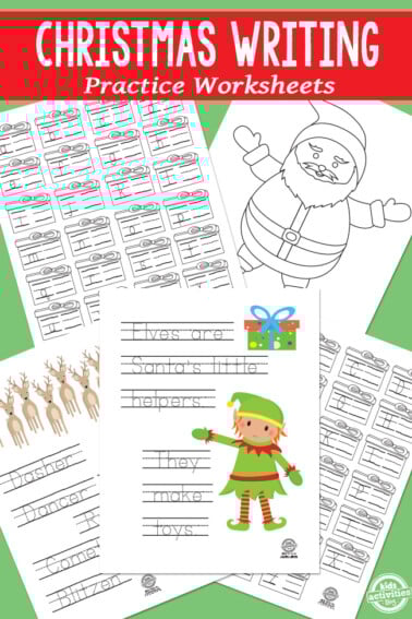 Christmas-Writing-Practice-Worksheets