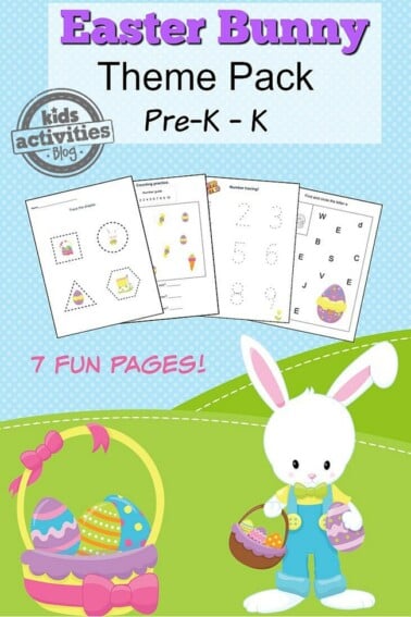 Easter Printable Preschool Worksheet Pack