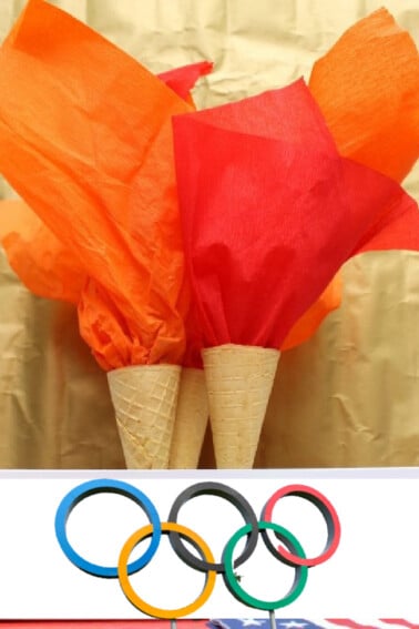 Edible Olympic Torches from Kids Activities Blog - feature