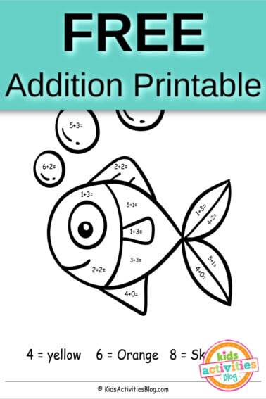 Free Addition Printable