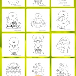 Free Easter coloring pages