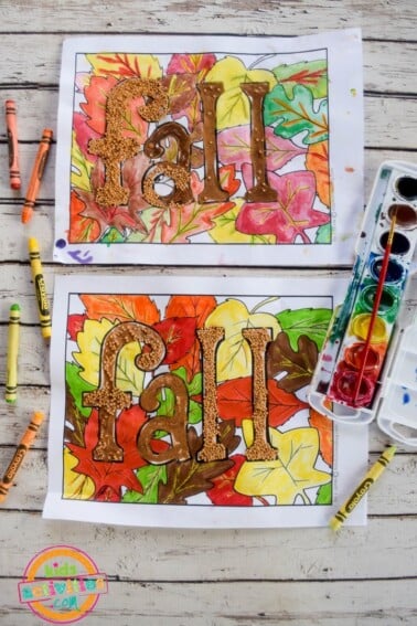 Awesome Free Printable Fall Coloring Pages: 4 Autumn Art Ideas for Kids
