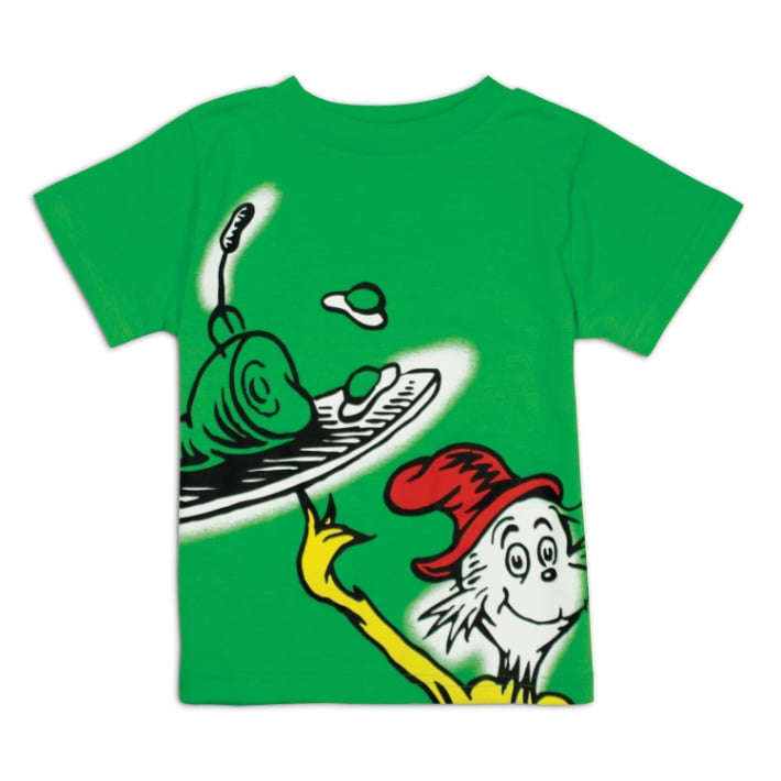 green eggs and ham shirt for kids from Amazon