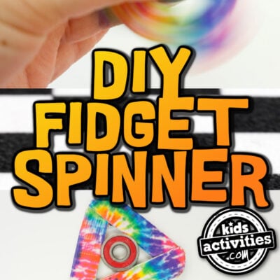 How to Make a Fidget Spinner 2 - Kids Activities Blog - Pinterest