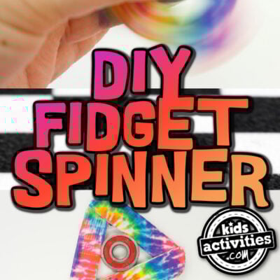 How to Make a Fidget Spinner 2 - Kids Activities Blog - Pinterest