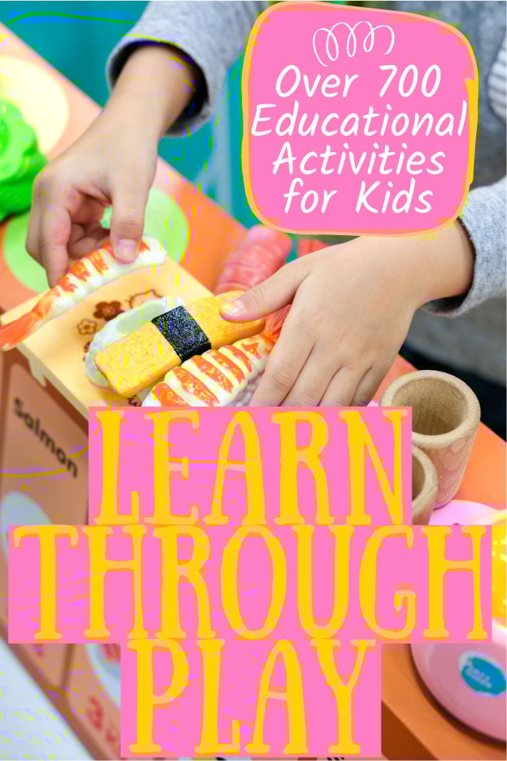 learning activities for kids of all ages - learn through play at Kids Activities Blog - child playing
