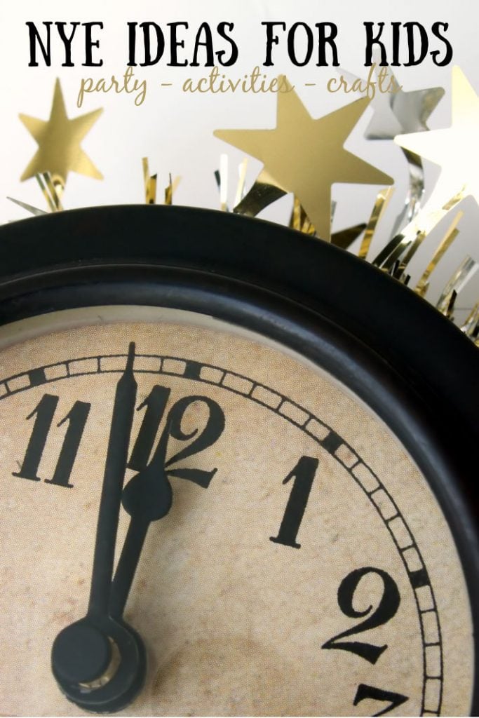 New Years Eve Ideas for Kids - more craft and activity ideas at Kid's Activities Blog