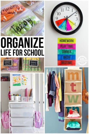Organizing Life for School