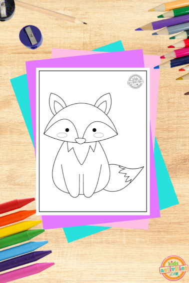 Zorro coloring page printed pdf file black and white on a wooden background with coloring supplies and colorful accessories- kids activities blog