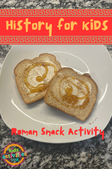history for kids - Roman Snack Activity
